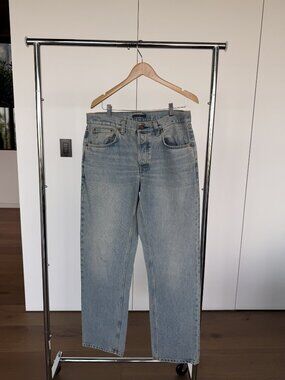 Nudie Jeans Light-Wash Denim Jeans W32 L34